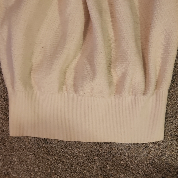 Chic Off-Shoulder Cream Sweater - Picture 4 of 5